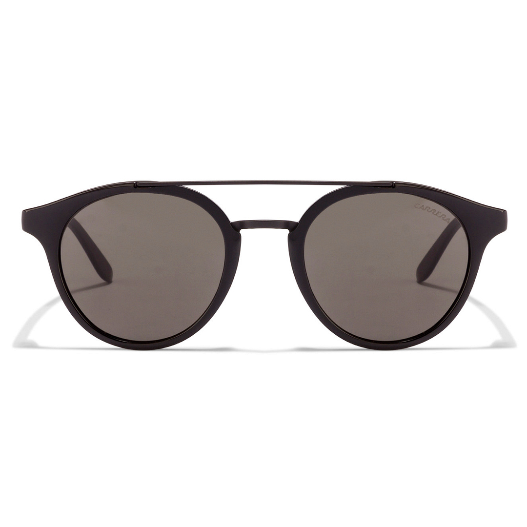 Carrera Black Full Rim Round left side
