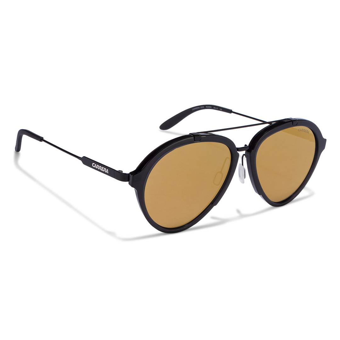 Buy Carrera 125 S Medium Size-54 Black Brown Mirror NQK  display picture 3