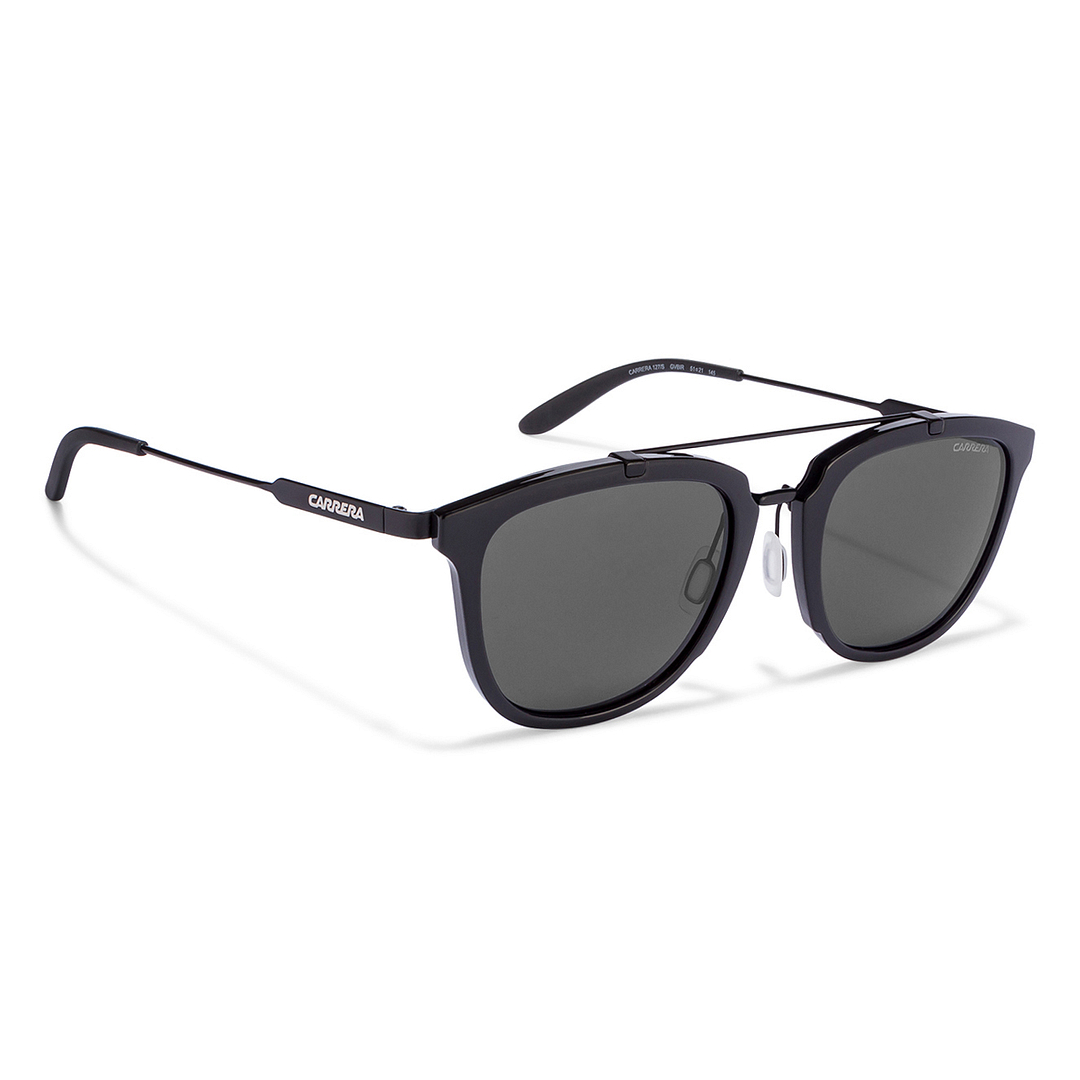 BRANDED Dark Gunmetal Full Rim Square left side