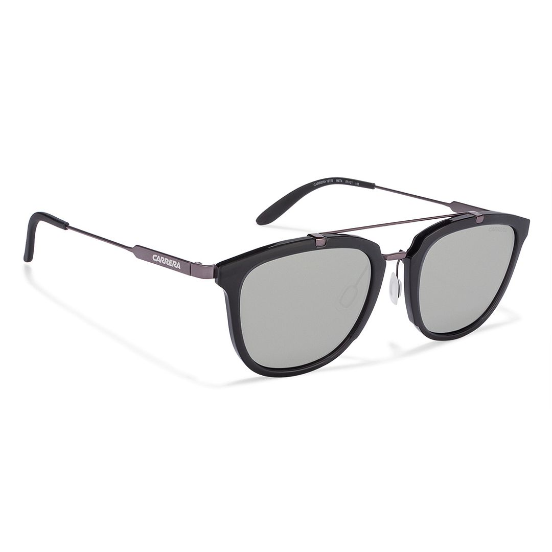 BRANDED Dark Gunmetal Full Rim Square left side
