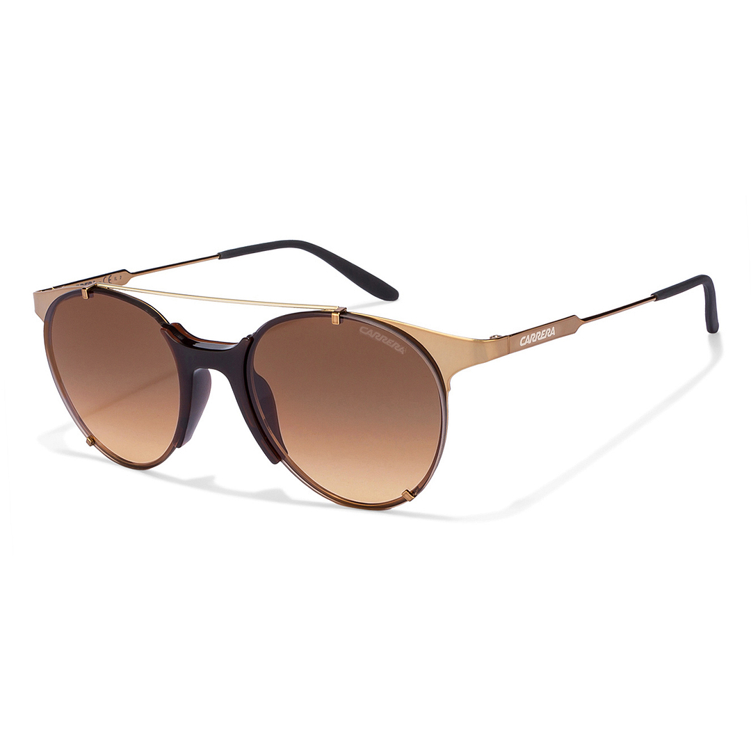 BRANDED Golden Brown Full Rim Round right side