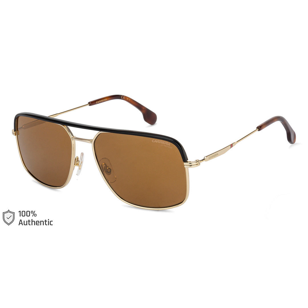 BRANDED Gold Full Rim Square right side