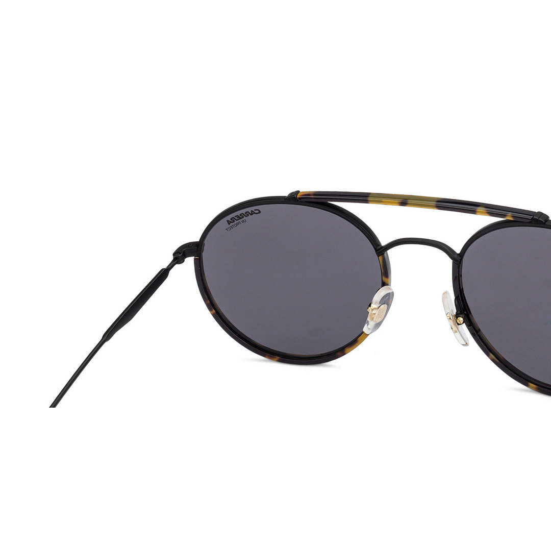BRANDED Black Full Rim Round left side