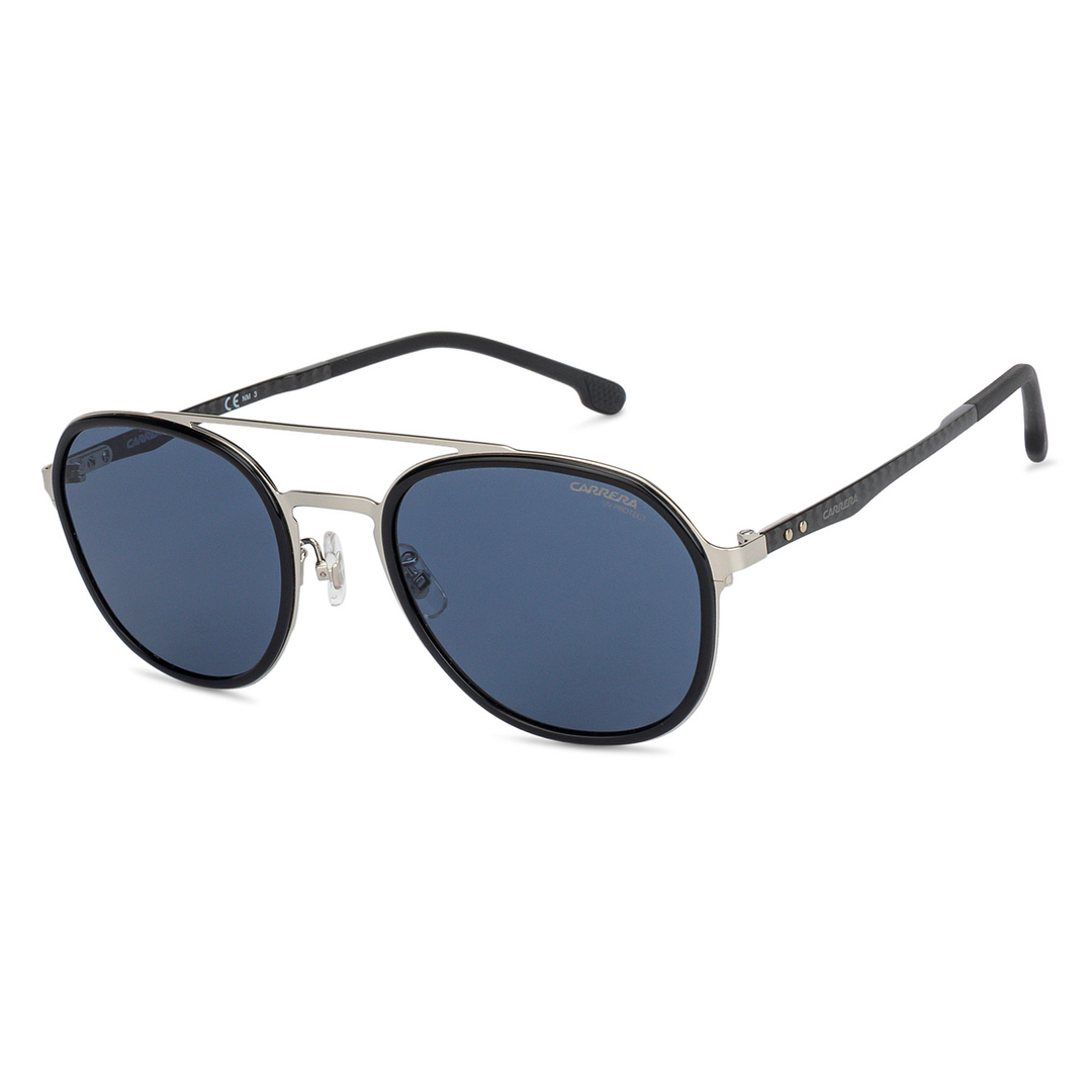 BRANDED Silver Full Rim Round left side