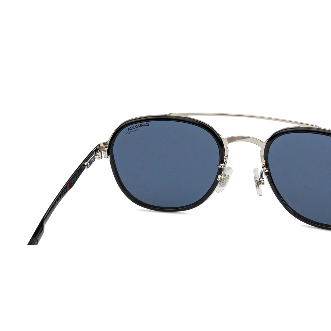 BRANDED Silver Full Rim Round left side