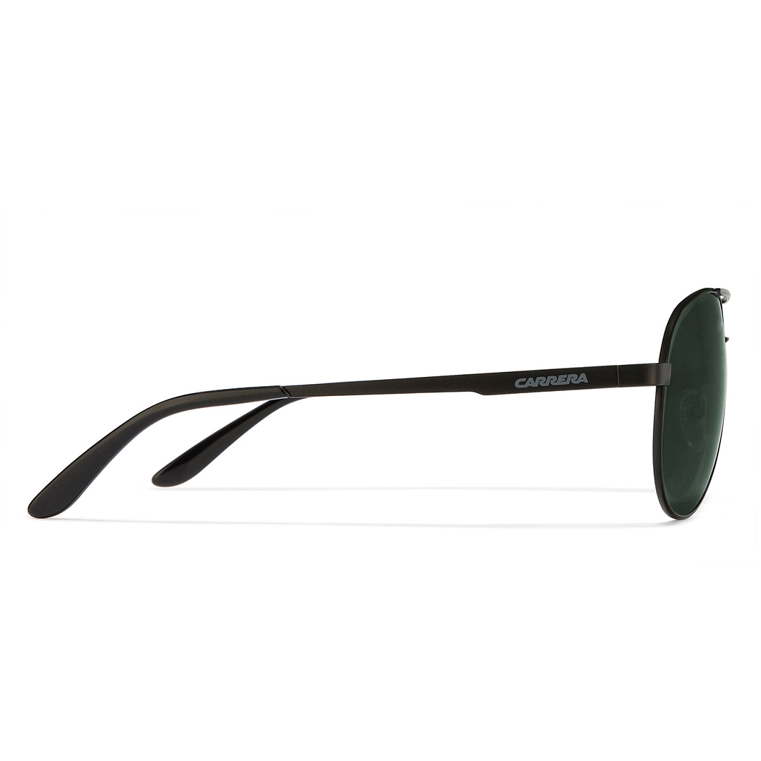 BRANDED Black Full Rim Aviator right side