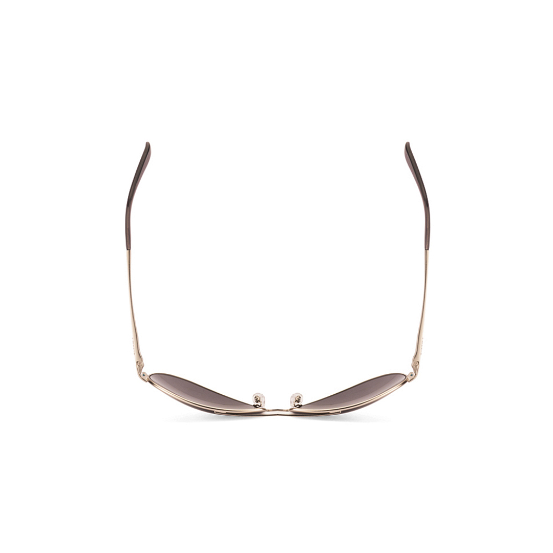 BRANDED Silver Full Rim Aviator right side
