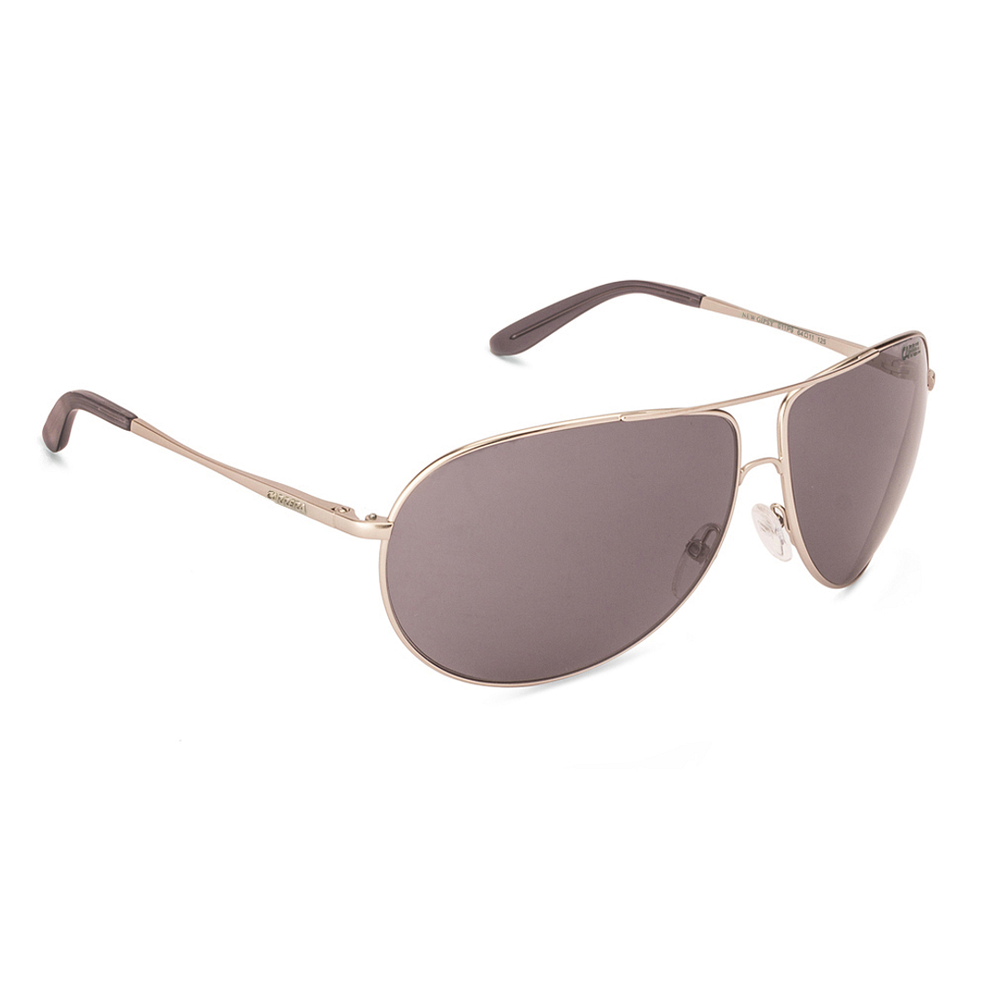 BRANDED Silver Full Rim Aviator left side