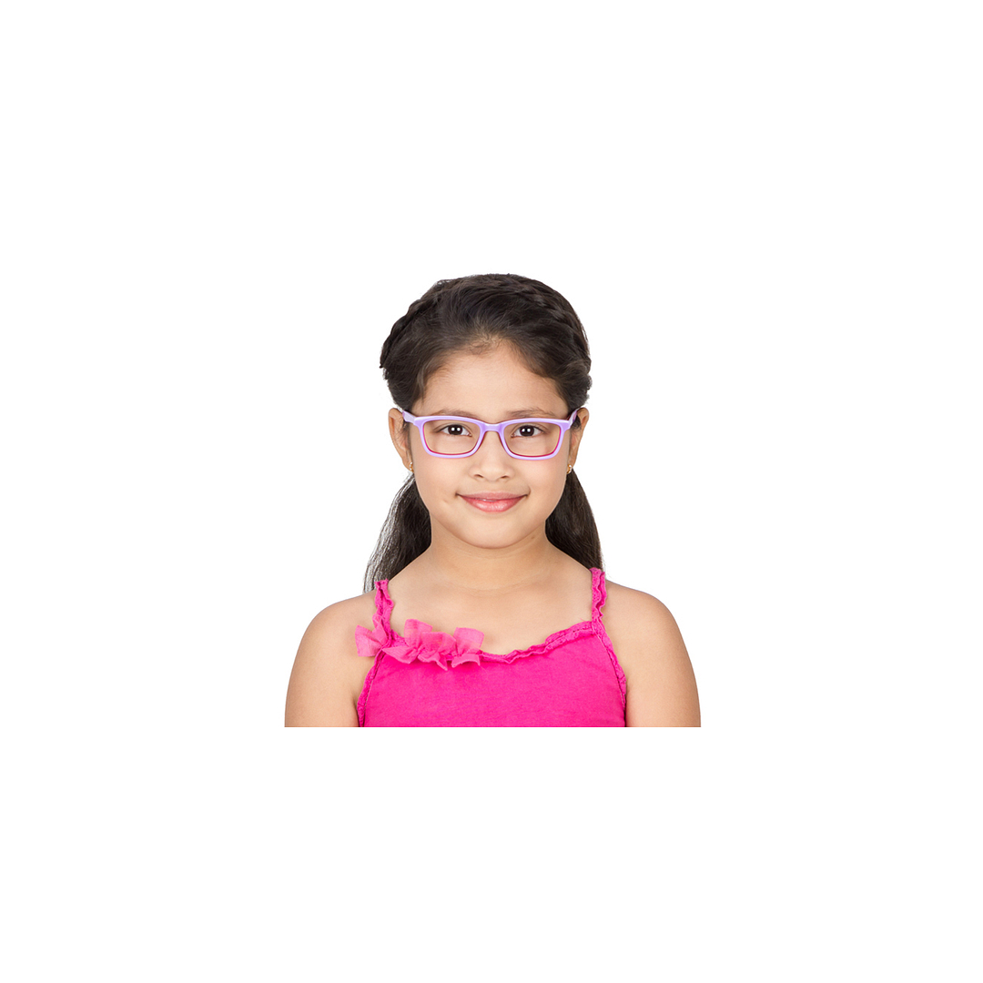 Lenskart Kids Glasses: Lenskart TOI Special: Chhota Bheem CB E10379 Purple Maroon C2 Kid s  2-5 yrs left side