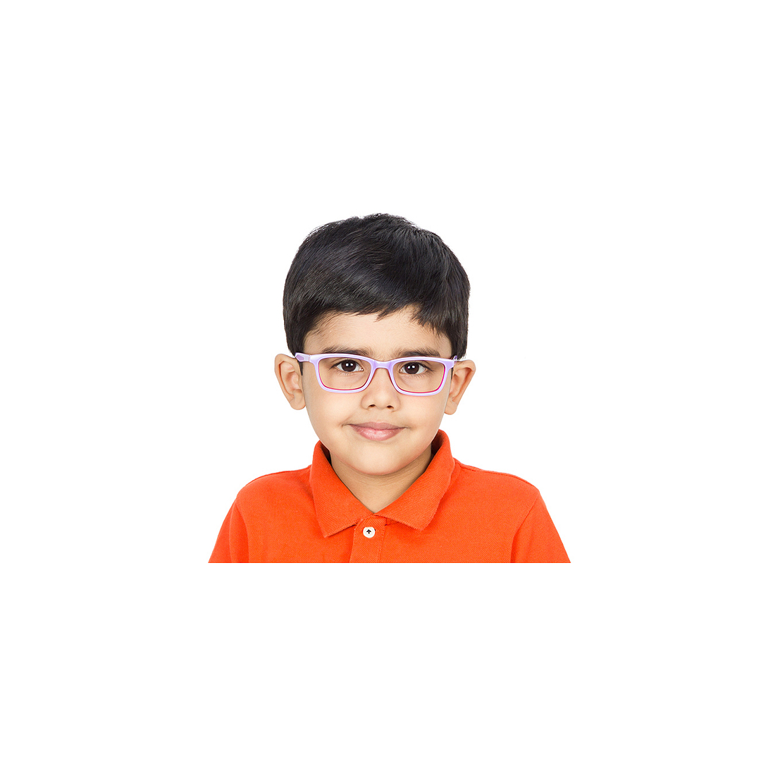 Lenskart Kids Glasses: Lenskart TOI Special: Chhota Bheem CB E10379 Purple Maroon C2 Kid s  2-5 yrs right side