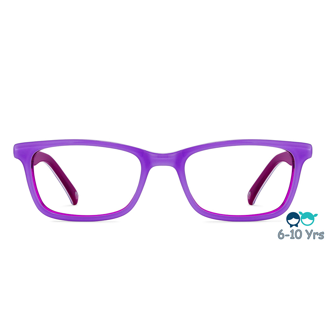 Lenskart Kids Glasses: Lenskart TOI Special: Chhota Bheem CB E10379 Purple Maroon C2 Kid s  2-5 yrs left side