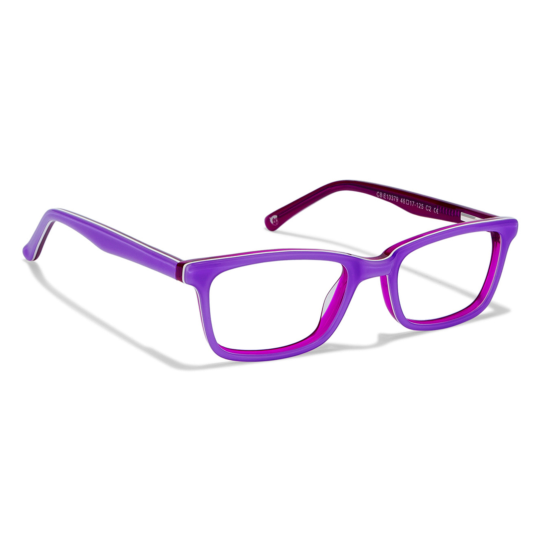 Lenskart Kids Glasses: Lenskart TOI Special: Chhota Bheem CB E10379 Purple Maroon C2 Kid s  2-5 yrs left side