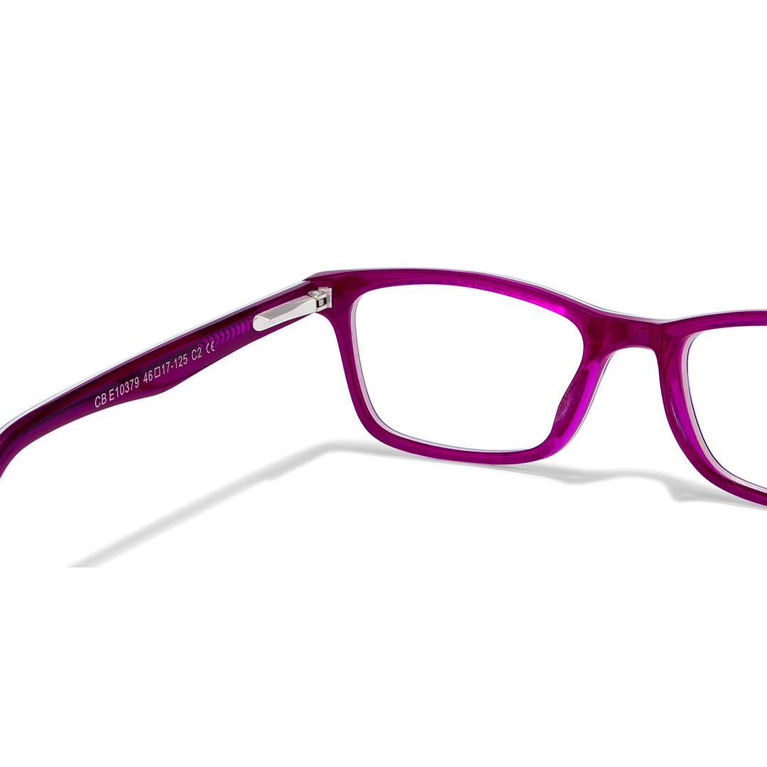Lenskart Kids Glasses: Lenskart TOI Special: Chhota Bheem CB E10379 Purple Maroon C2 Kid s  2-5 yrs left side
