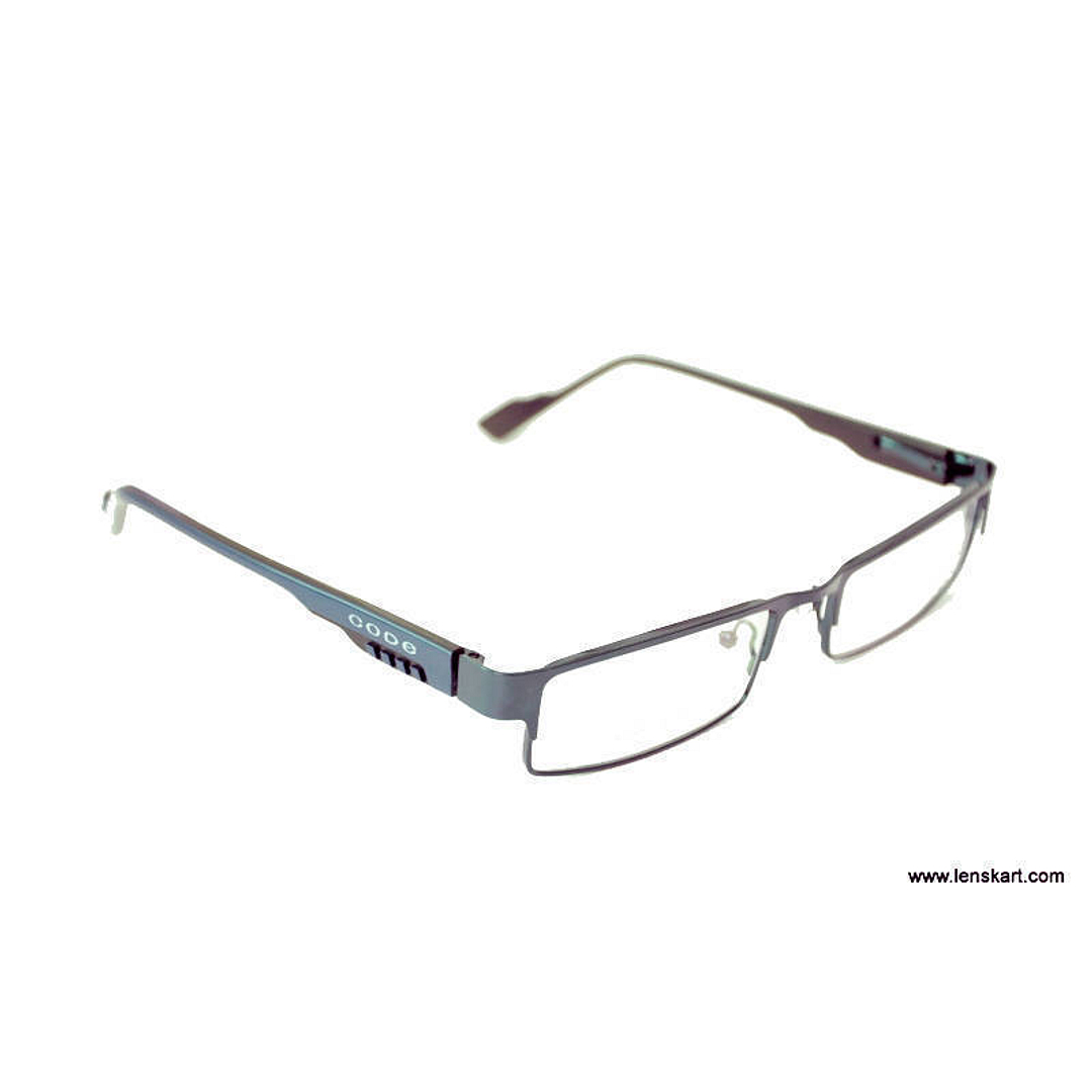 BRANDED Black Full Rim left side