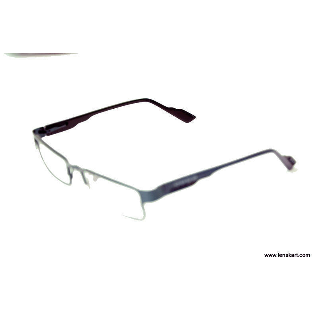BRANDED Black Full Rim left side