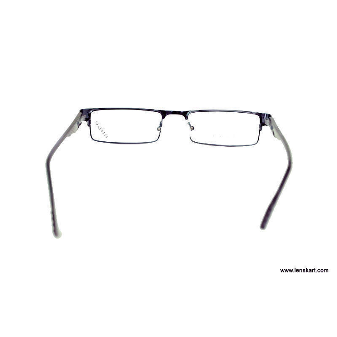 BRANDED Black Full Rim left side