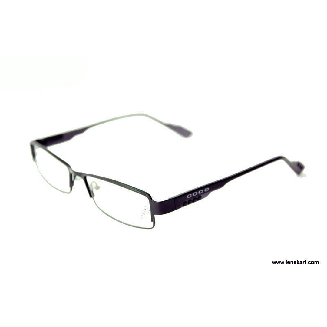 BRANDED Black Full Rim left side