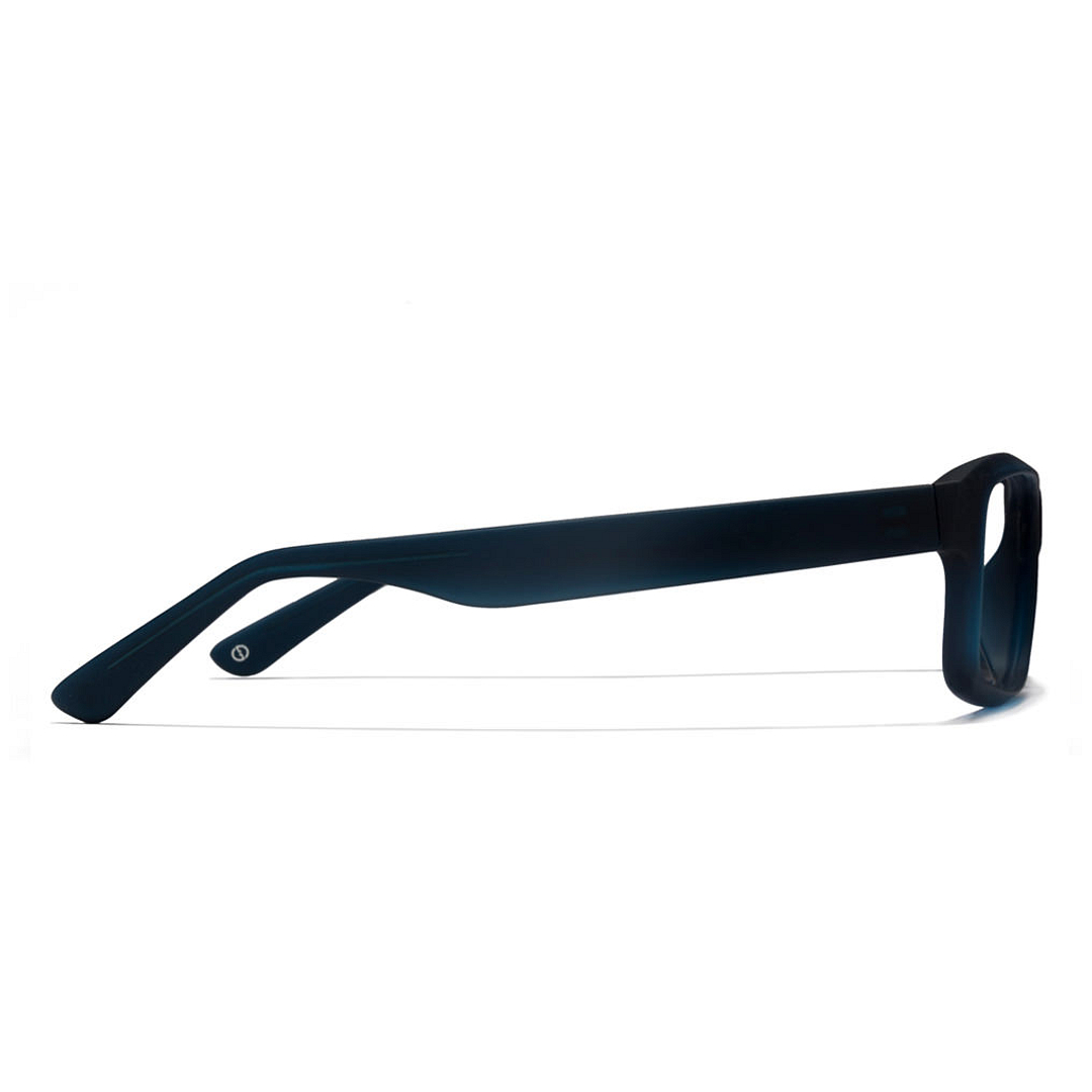 Lenskart Lenskart TOI Special: Matte Blue Full Rim Rectangle Lenskart TOI Special TR Flex JJ 4358-C4 right side