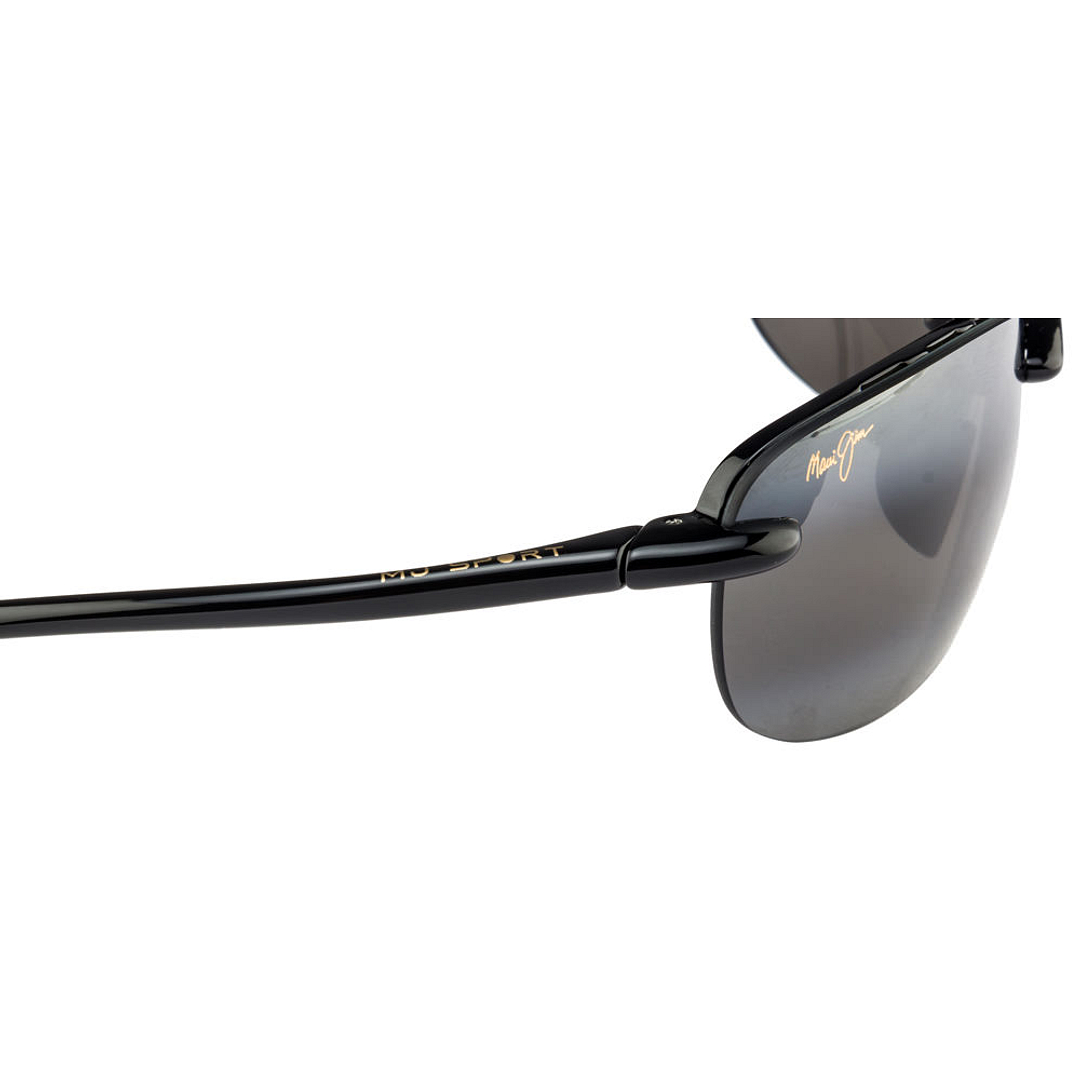 BRANDED Black Rimless Rectangle left side