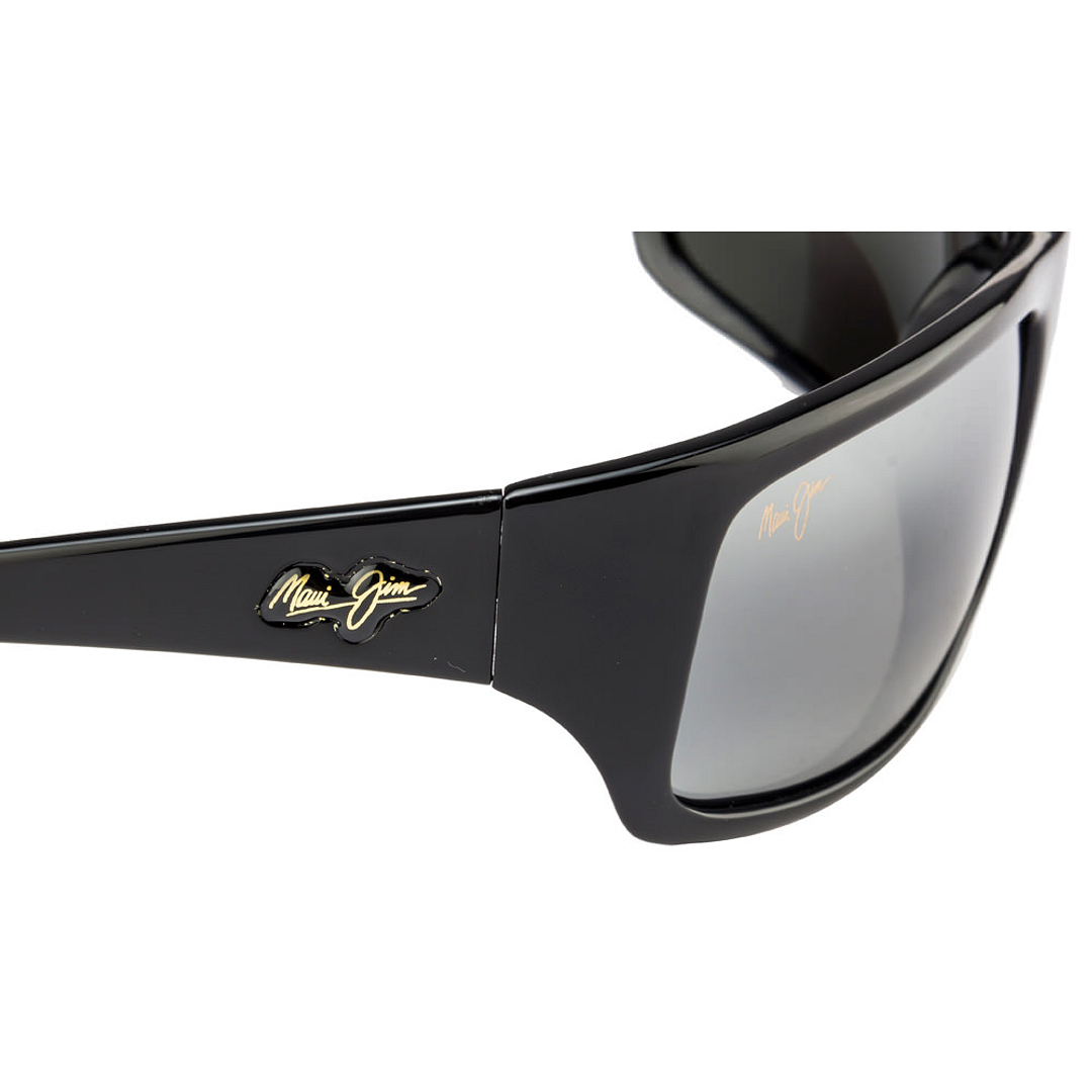 BRANDED Black Full Rim Rectangle left side