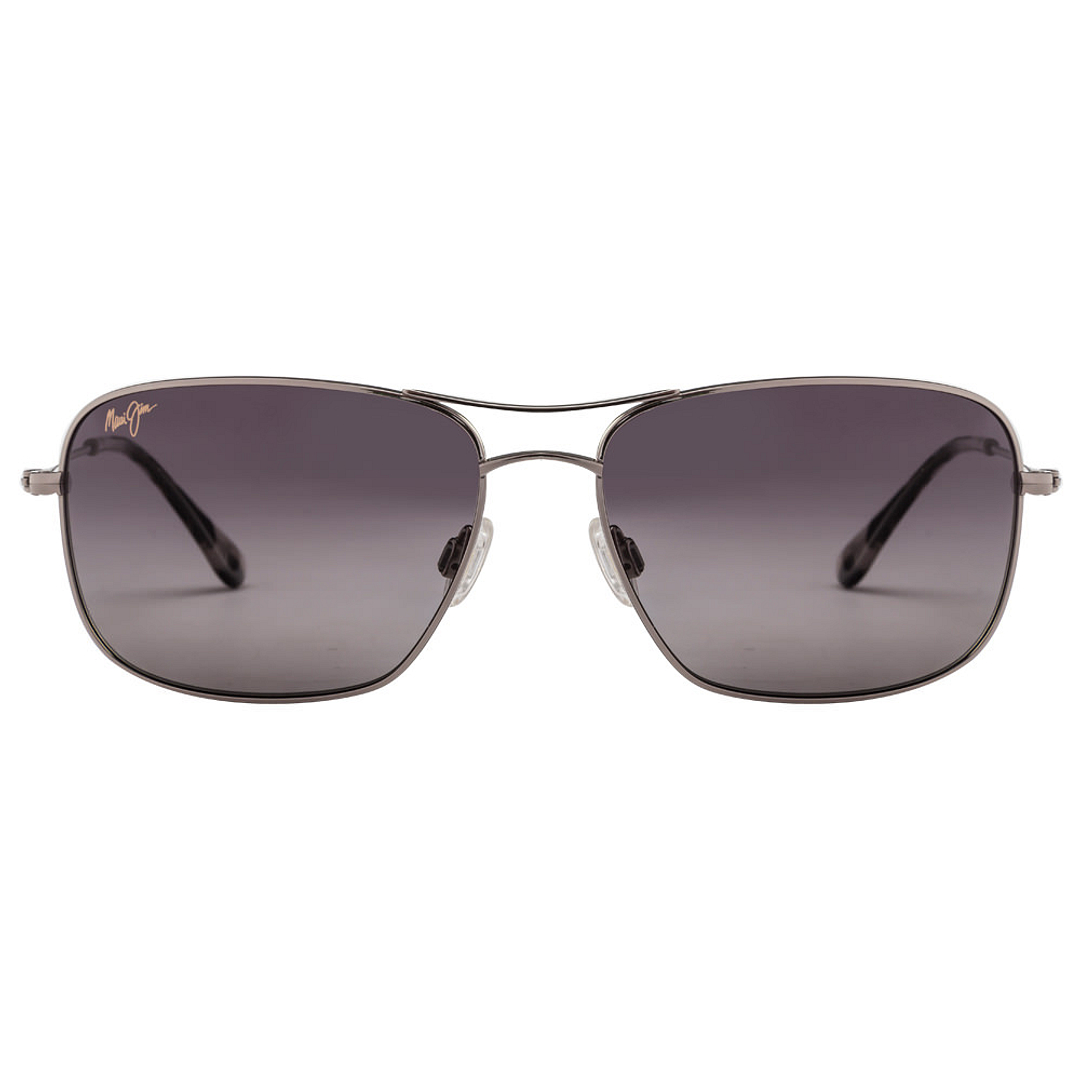 BRANDED Silver Full Rim Rectangle left side