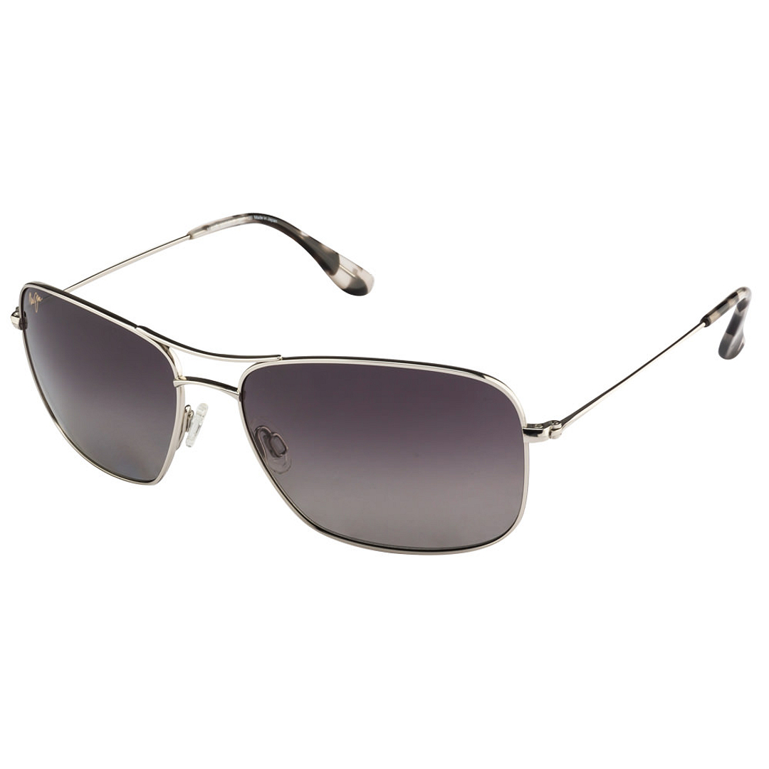 BRANDED Silver Full Rim Rectangle right side