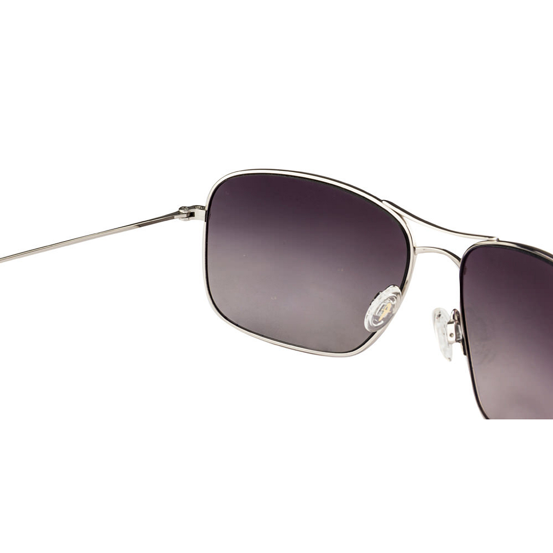 BRANDED Silver Full Rim Rectangle right side