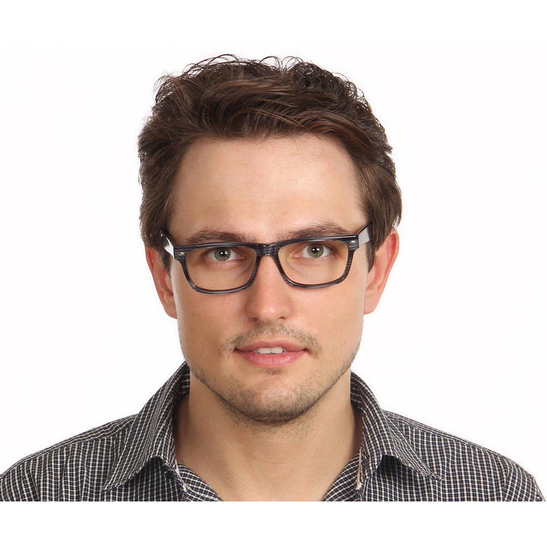 Vincent Chase Online Black Full Rim Rectangle left side