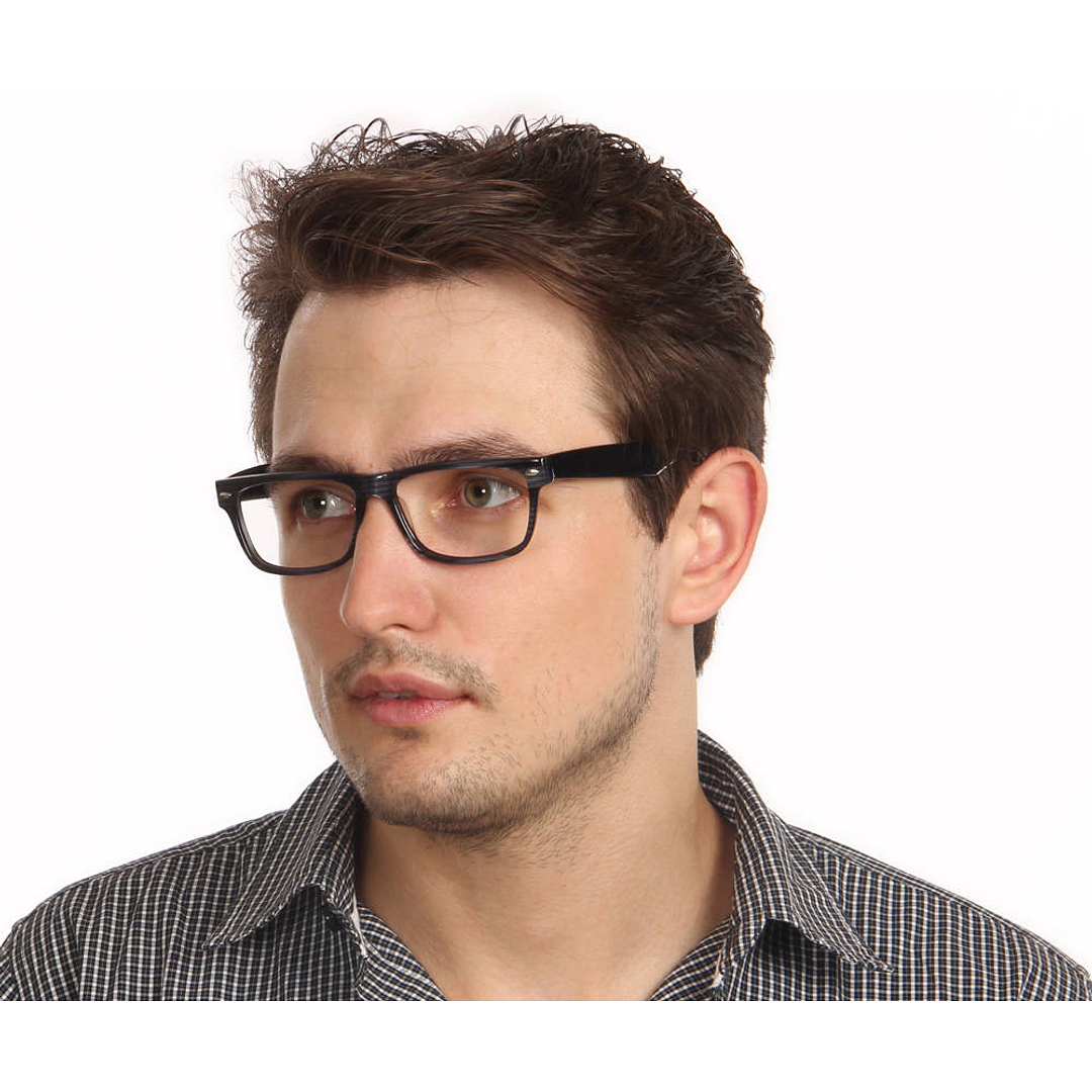Vincent Chase Online Black Full Rim Rectangle left side