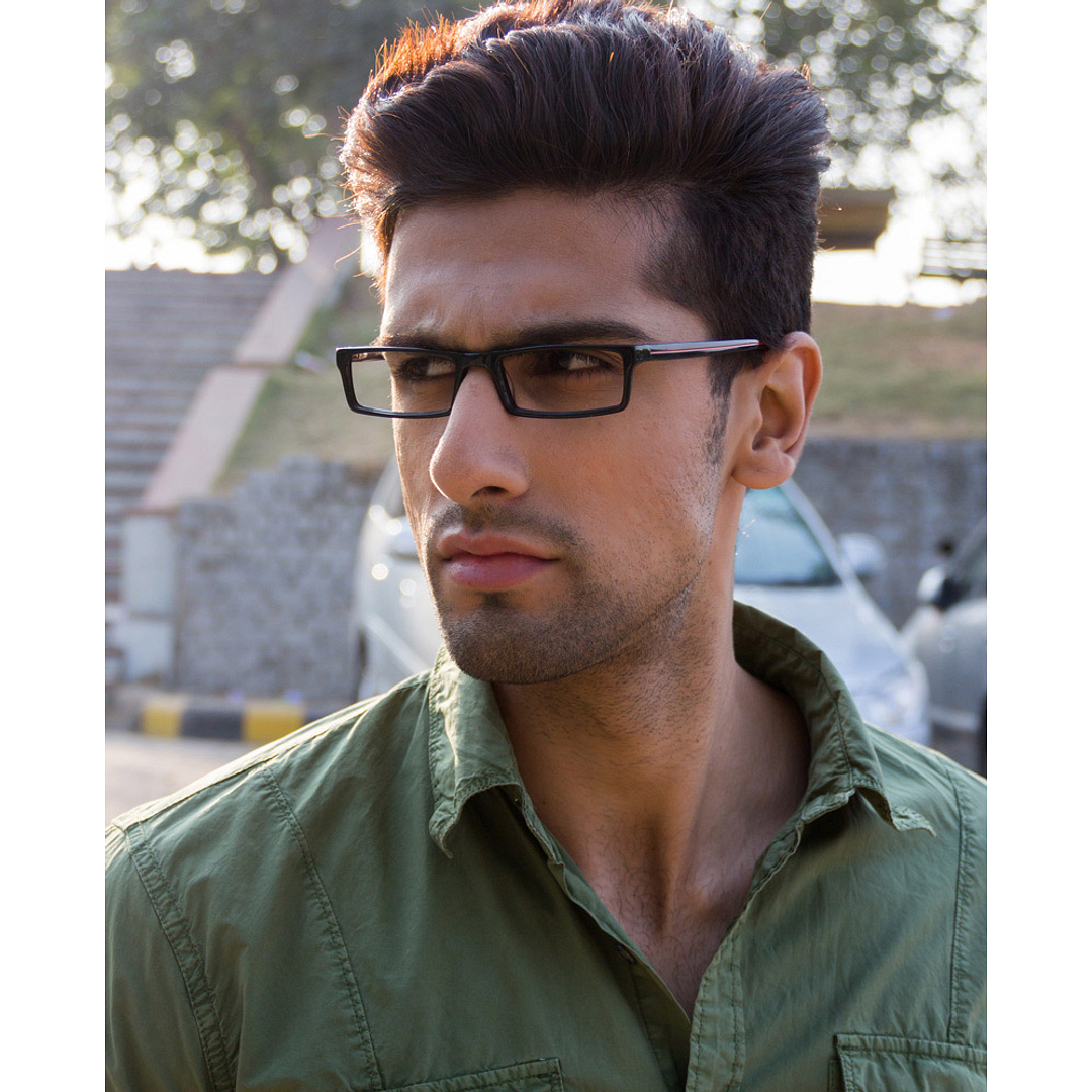 Vincent Chase Online Black Full Rim Rectangle left side