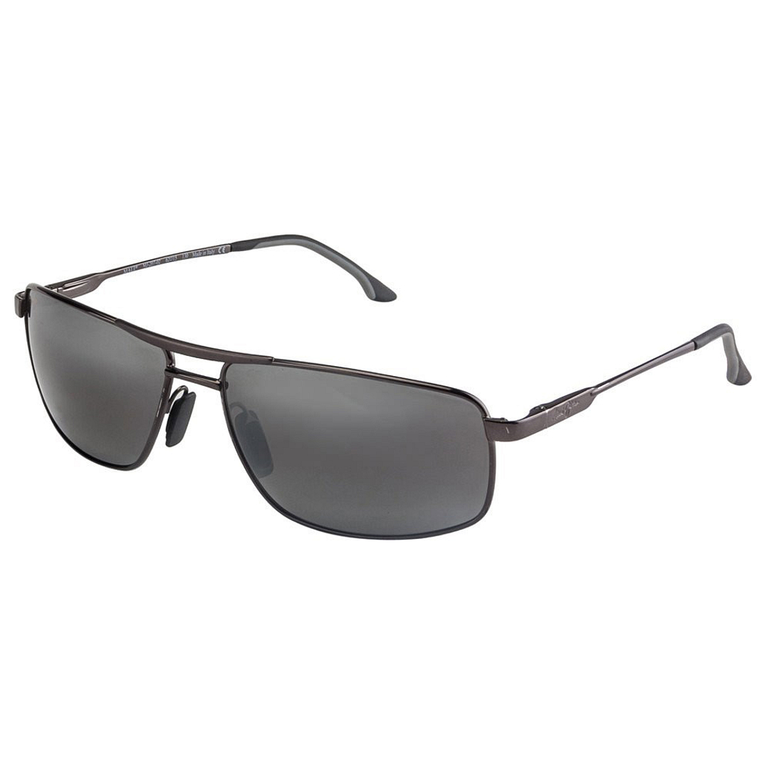 マレーテナガコガネ ペア Buy Maui Jim Kapena 207-02 Gunmetal Black Neutral Grey Sunglasses