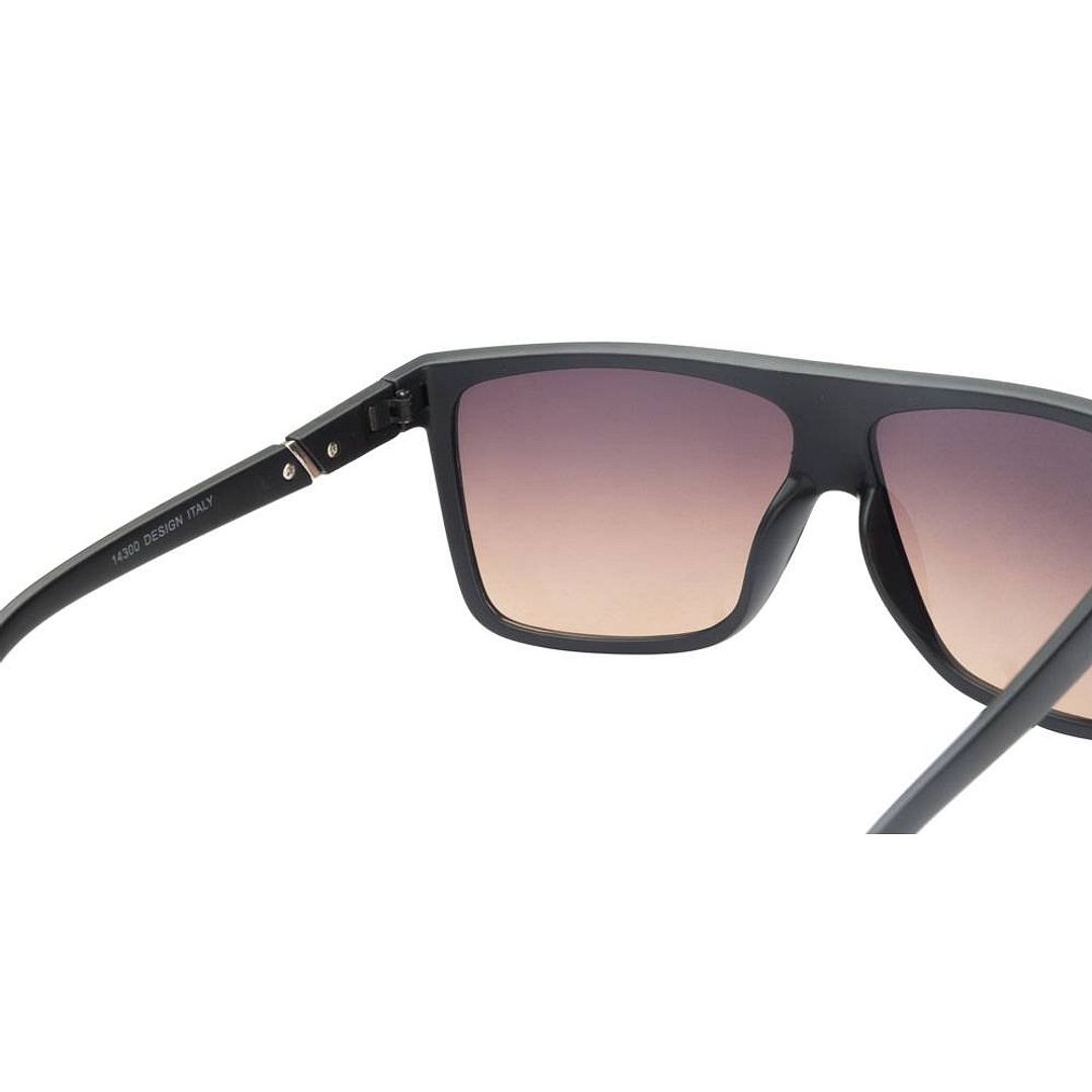 BRANDED Black Full Rim Rectangle left side