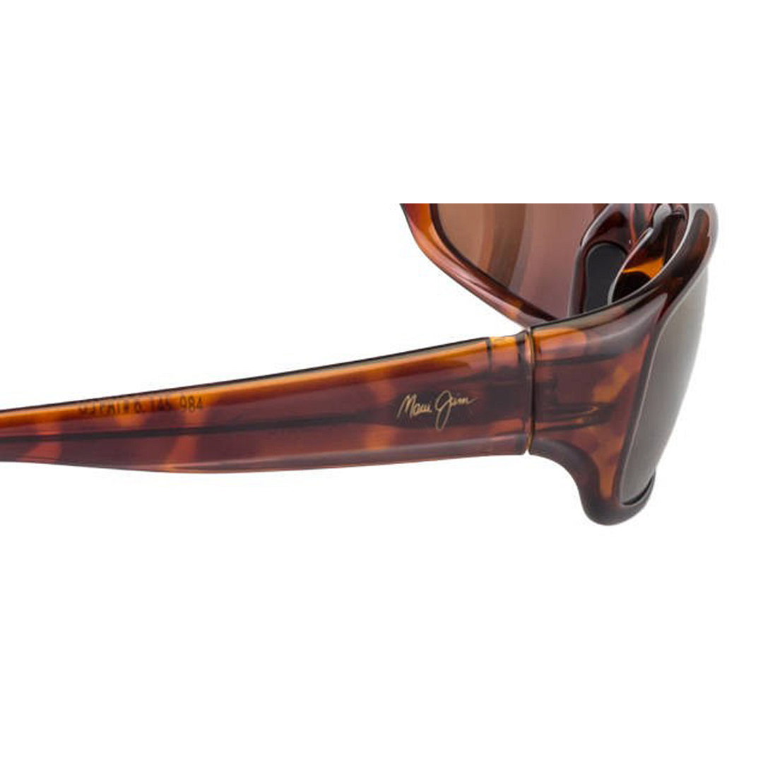 BRANDED Tortoise Full Rim Rectangle left side