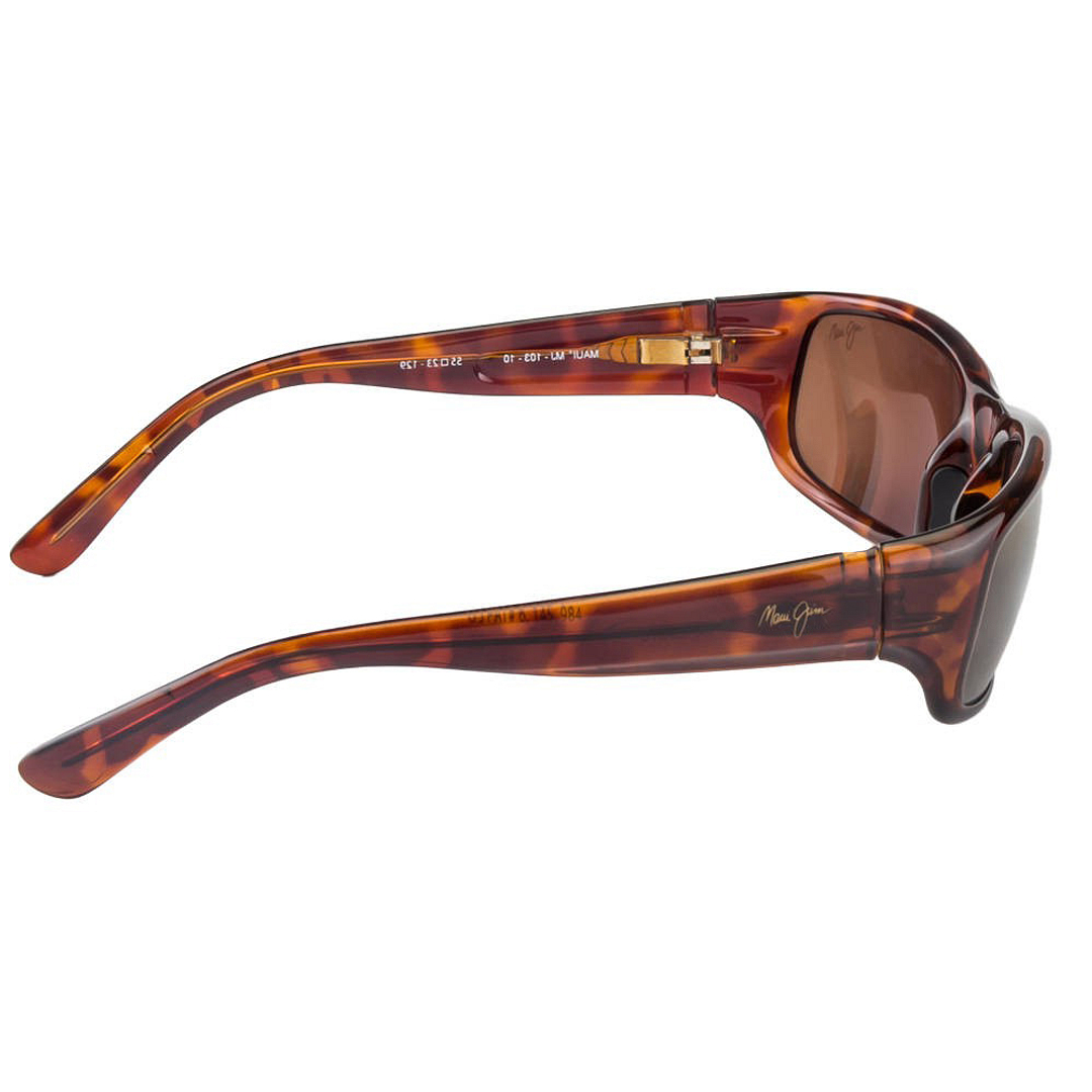 BRANDED Tortoise Full Rim Rectangle right side