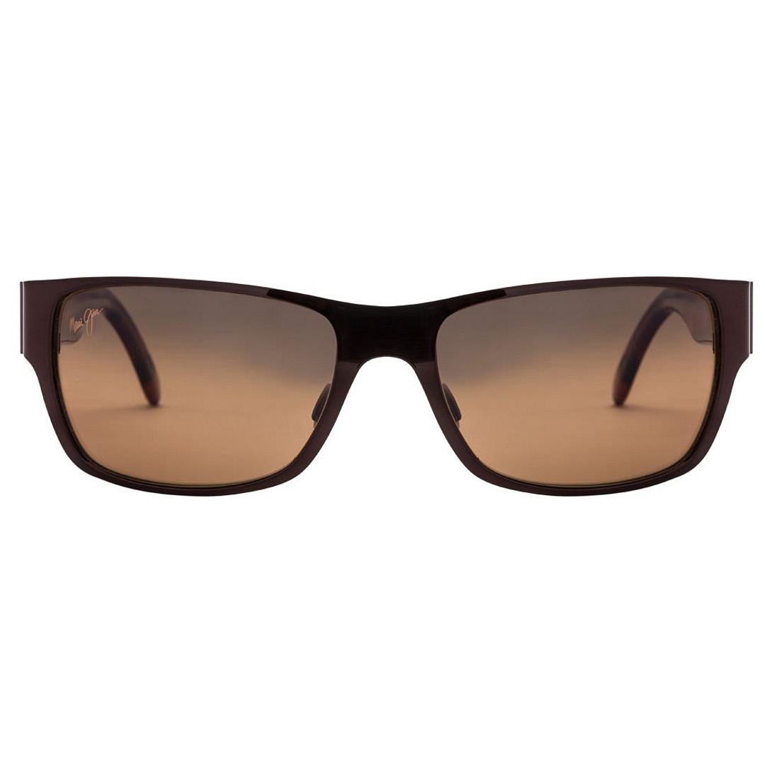 BRANDED Dark Brown Full Rim Square left side