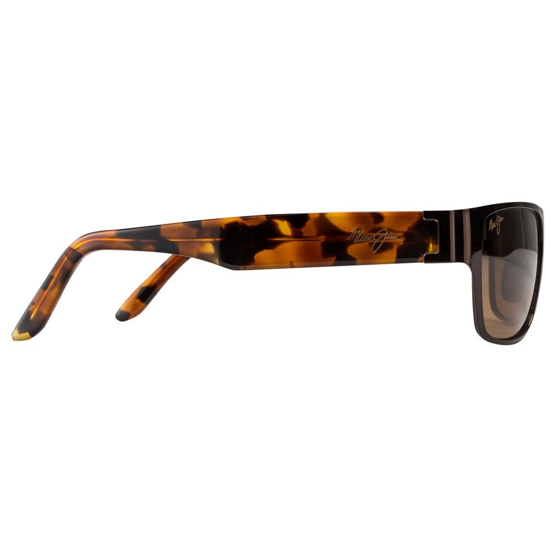 BRANDED Dark Brown Full Rim Square right side