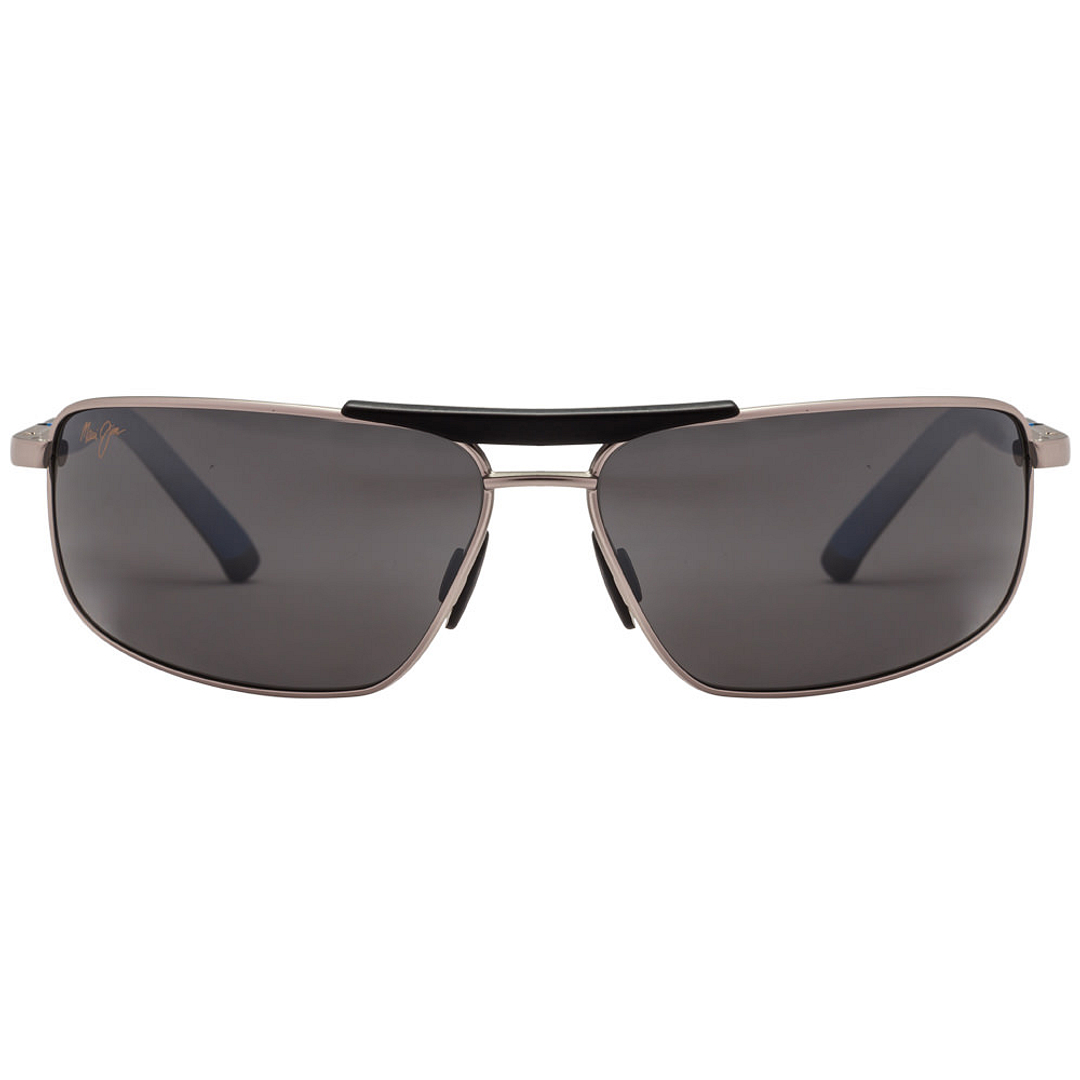 Buy Maui Jim Keanu 271-17M Matte Silver Neutral Grey Sunglasses at