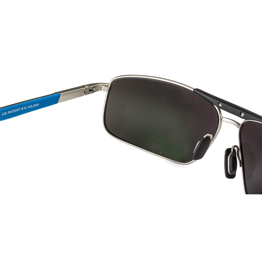 Buy Maui Jim Keanu 271-17M Matte Silver Neutral Grey Sunglasses at