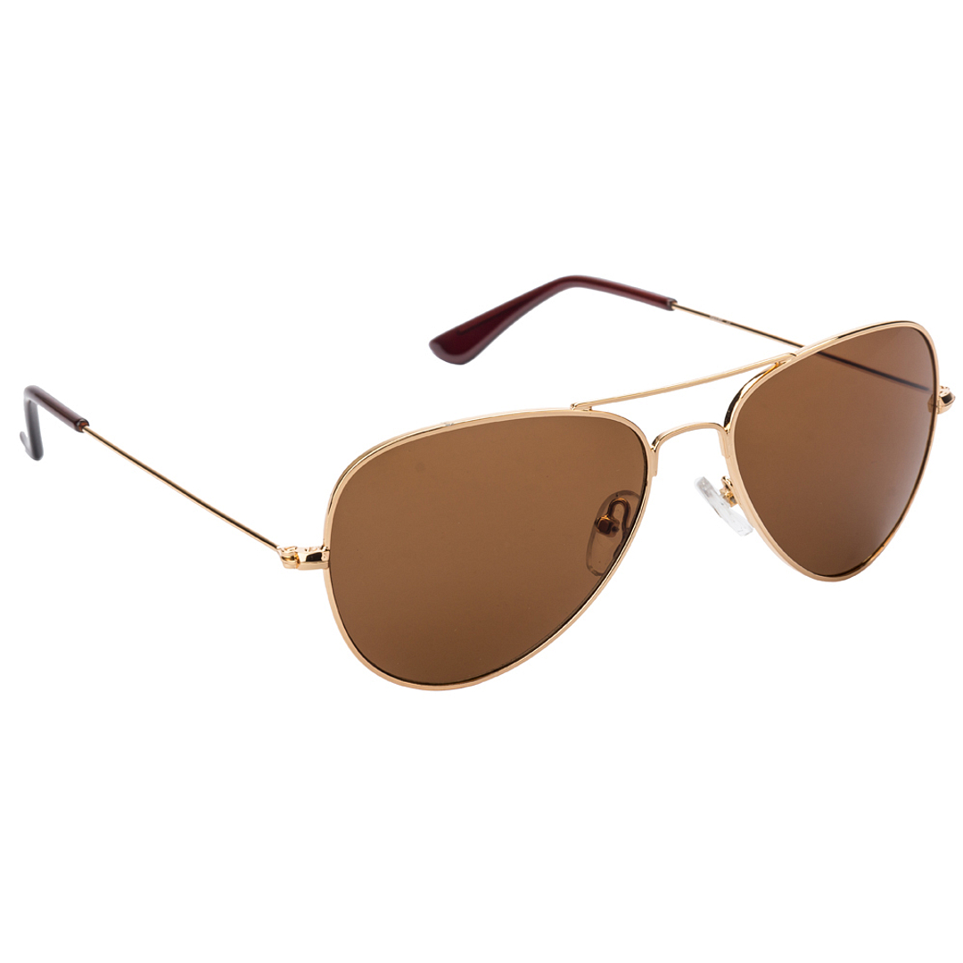 Vincent Chase Online Brown Full Rim Aviator left side