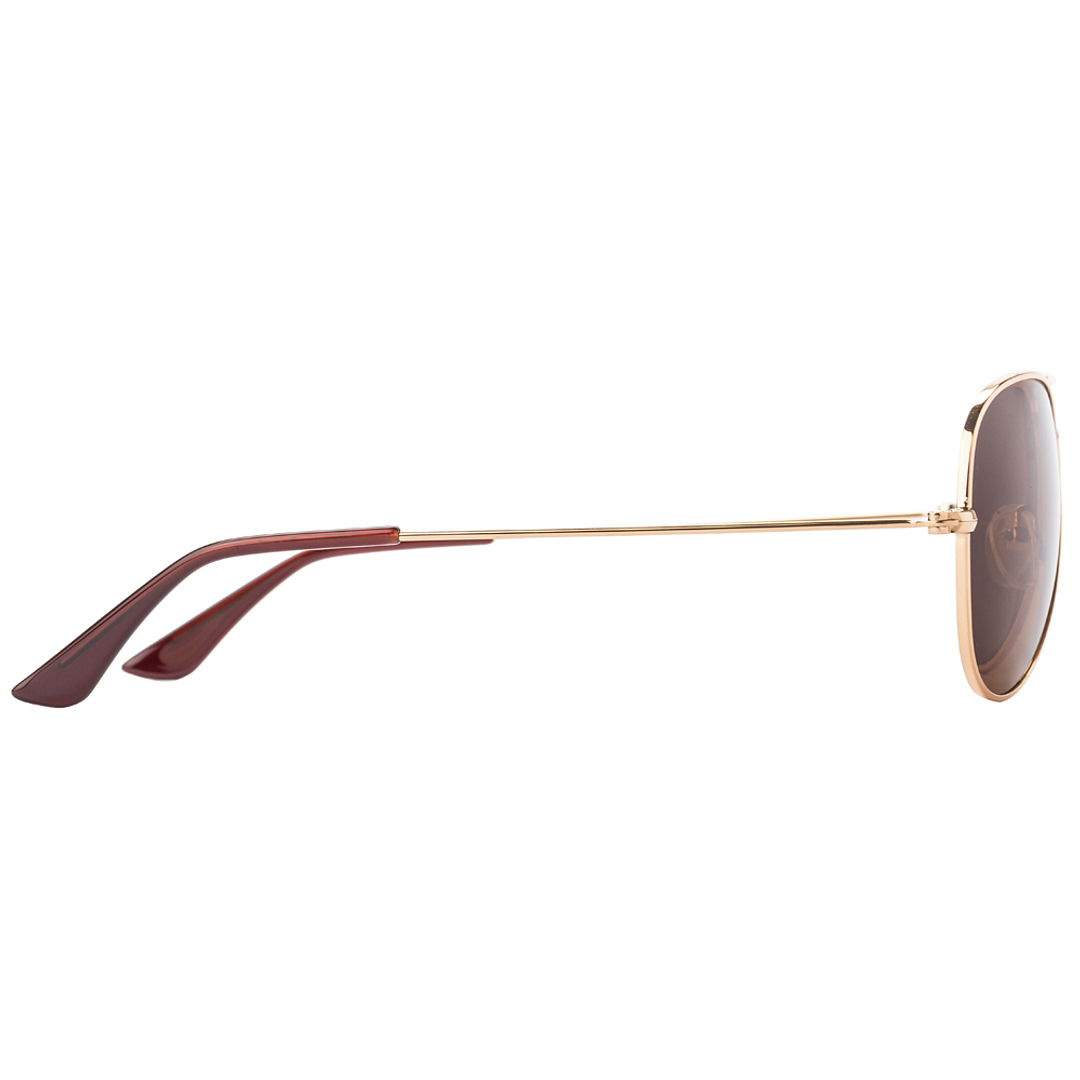 Vincent Chase Online Brown Full Rim Aviator left side