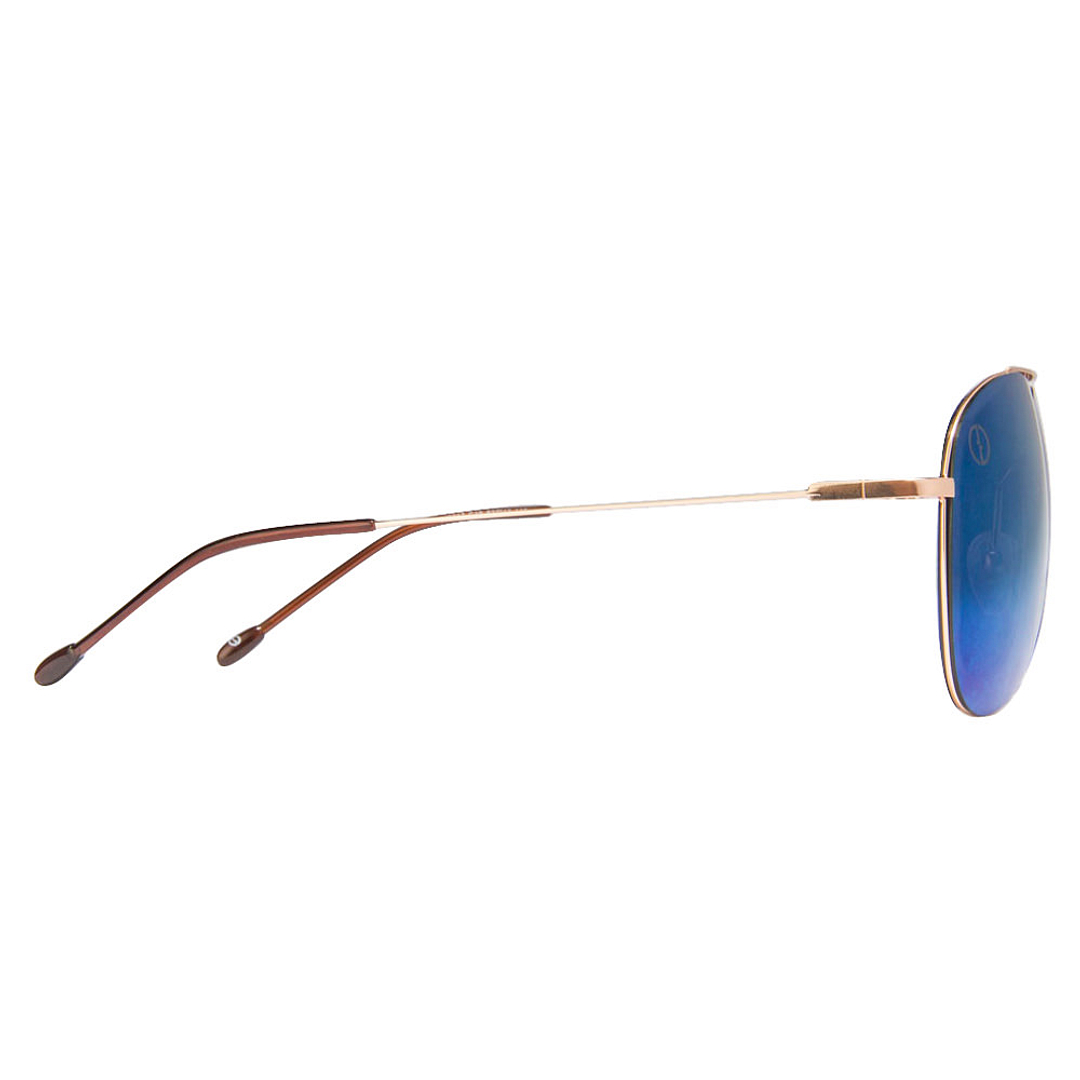 John Jacobs Computer Glasses Gold Full Rim Aviator right side