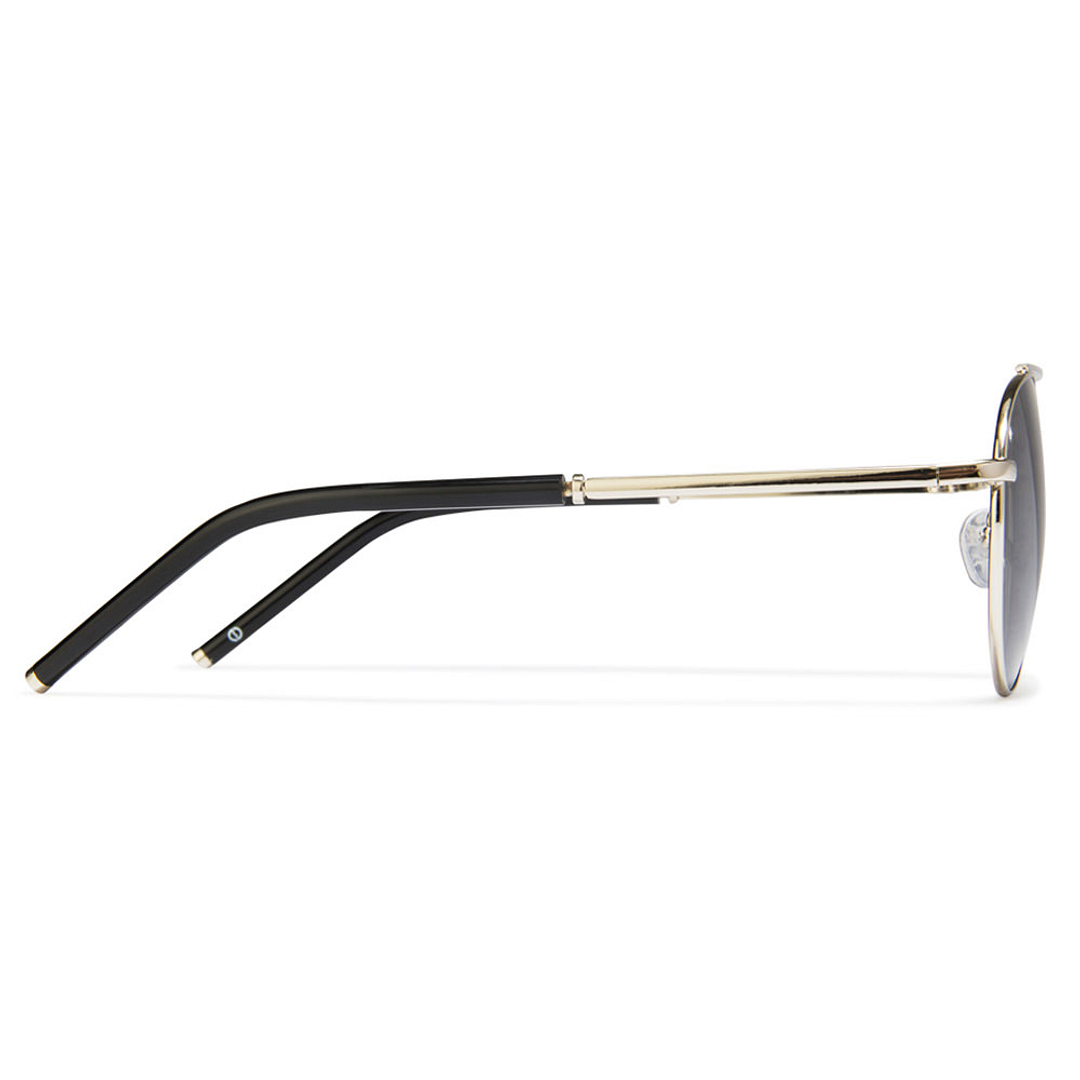 John Jacobs Computer Glasses Silver Full Rim Aviator right side