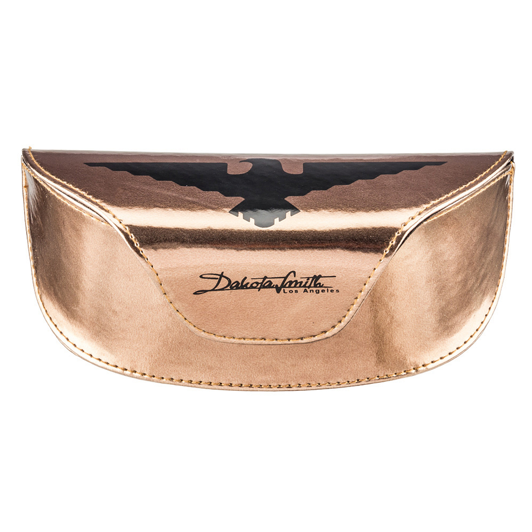 BRANDED Gold Full Rim Aviator right side