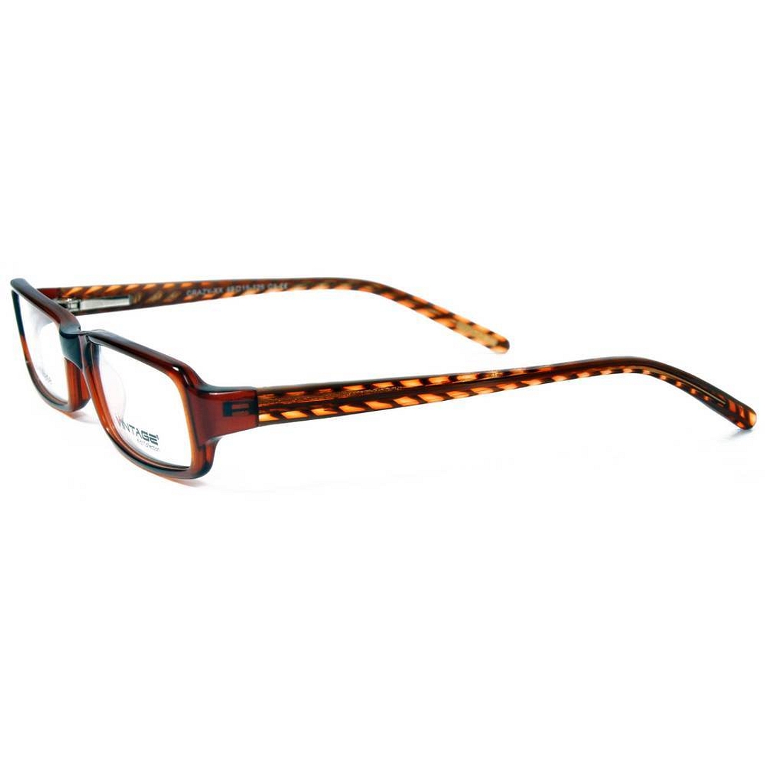 Buy Vintage Crazy-XX Transparent Red Unisex Eyeglasses at Lenskart.