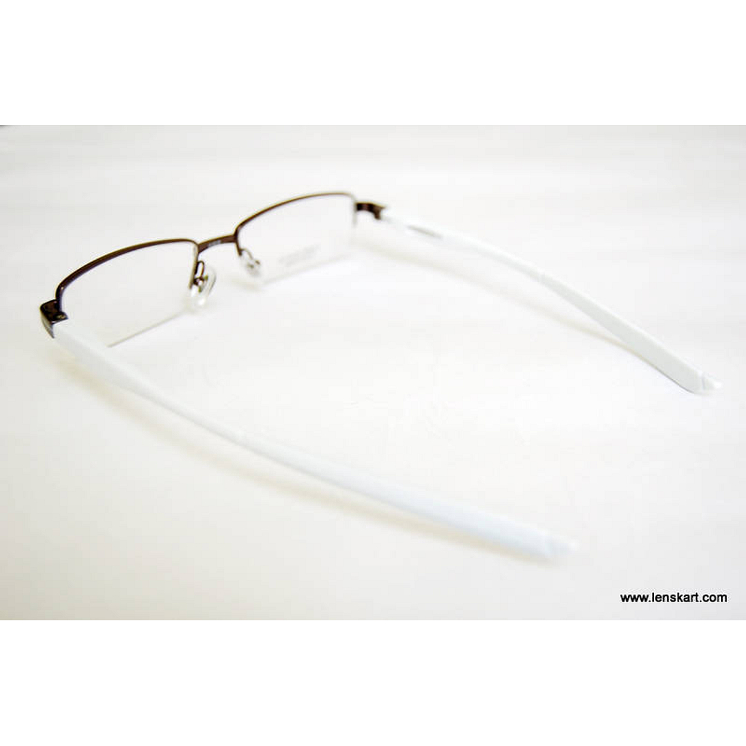 BRANDED Demi Half Rim Rectangle left side