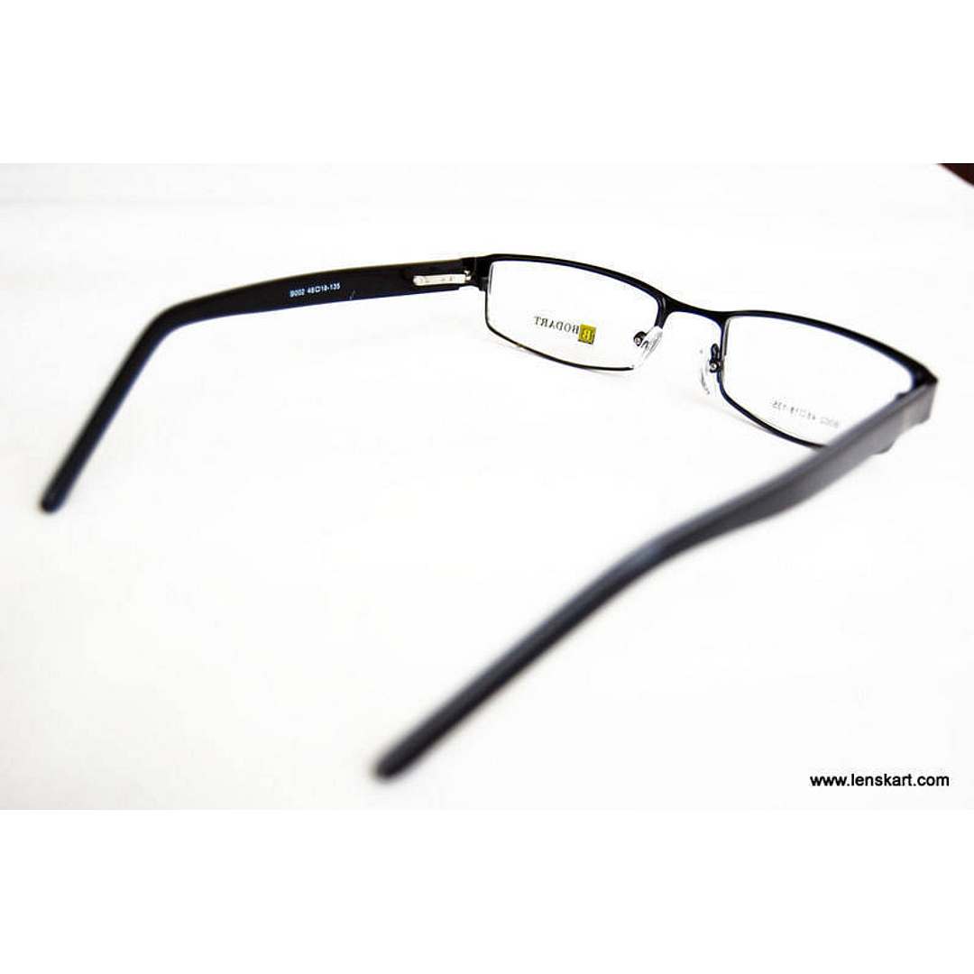 BRANDED Black Full Rim Rectangle right side