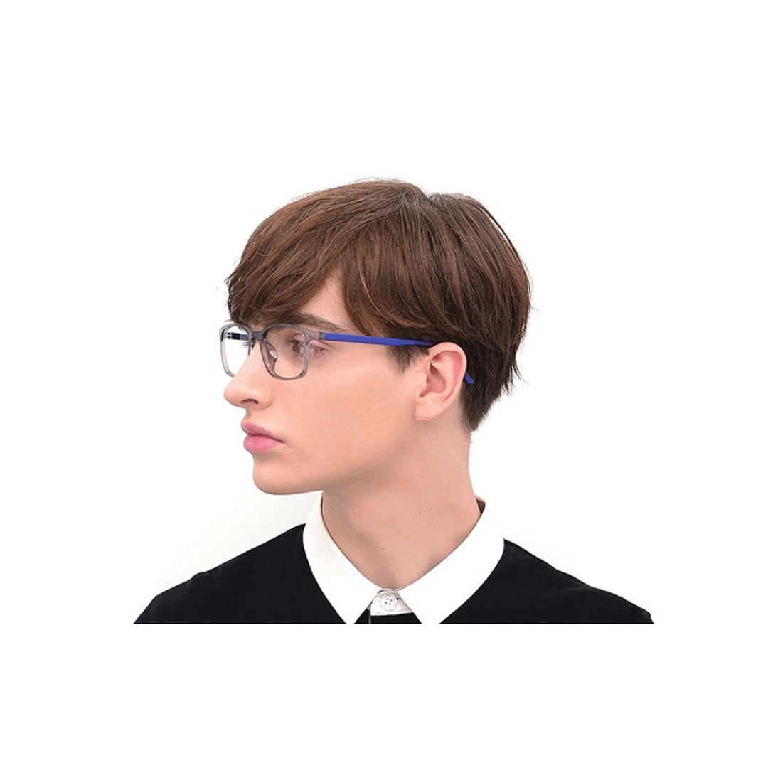 OWNDAYS | ESSENTIAL Light Gray Full Rim Rectangle right side