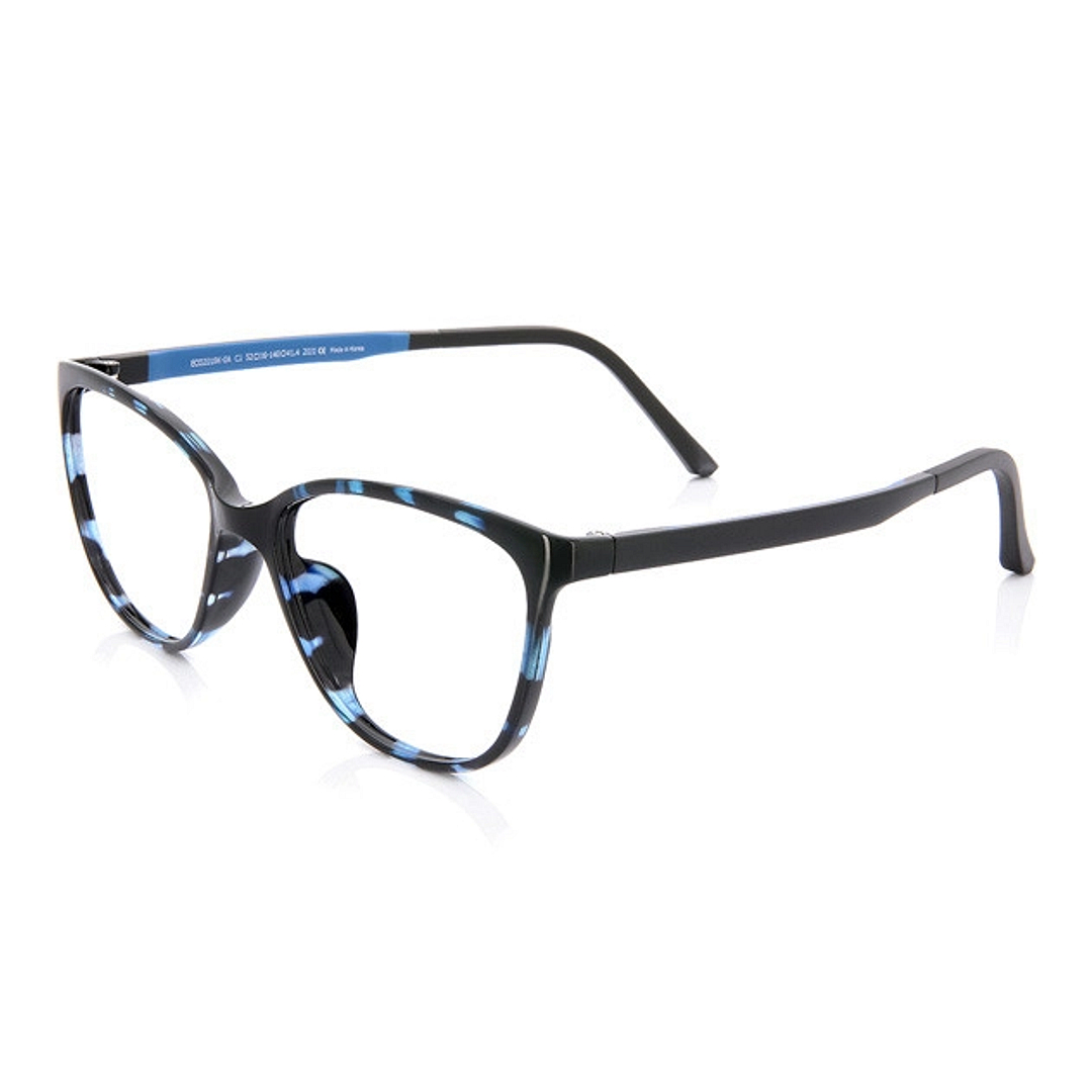 OWNDAYS | ESSENTIAL Blue Demi Full Rim Fox left side