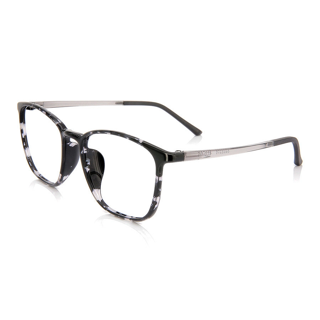 OWNDAYS | ESSENTIAL Light Gray Full Rim Wellington left side