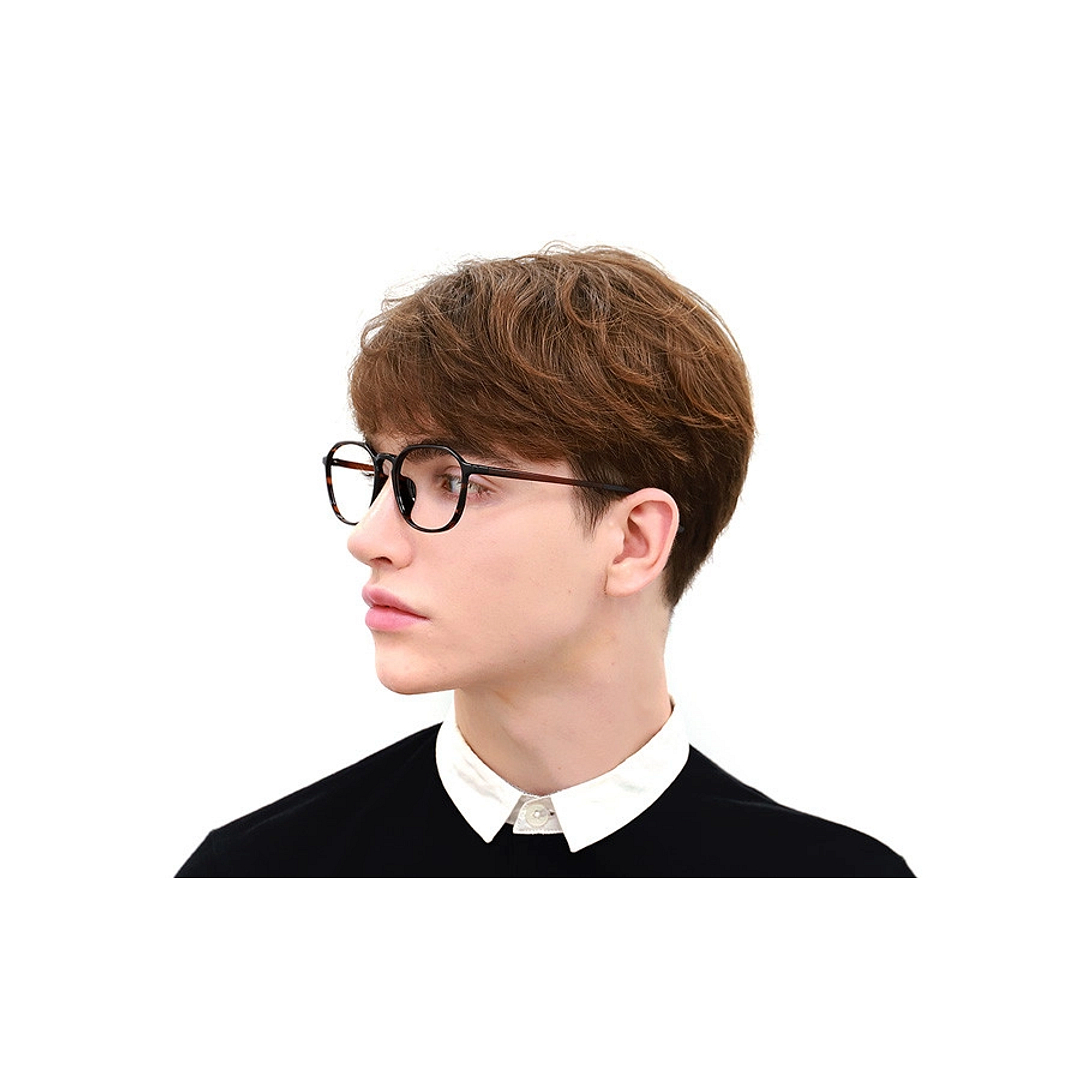 OWNDAYS | ESSENTIAL Clear Full Rim Polygon right side